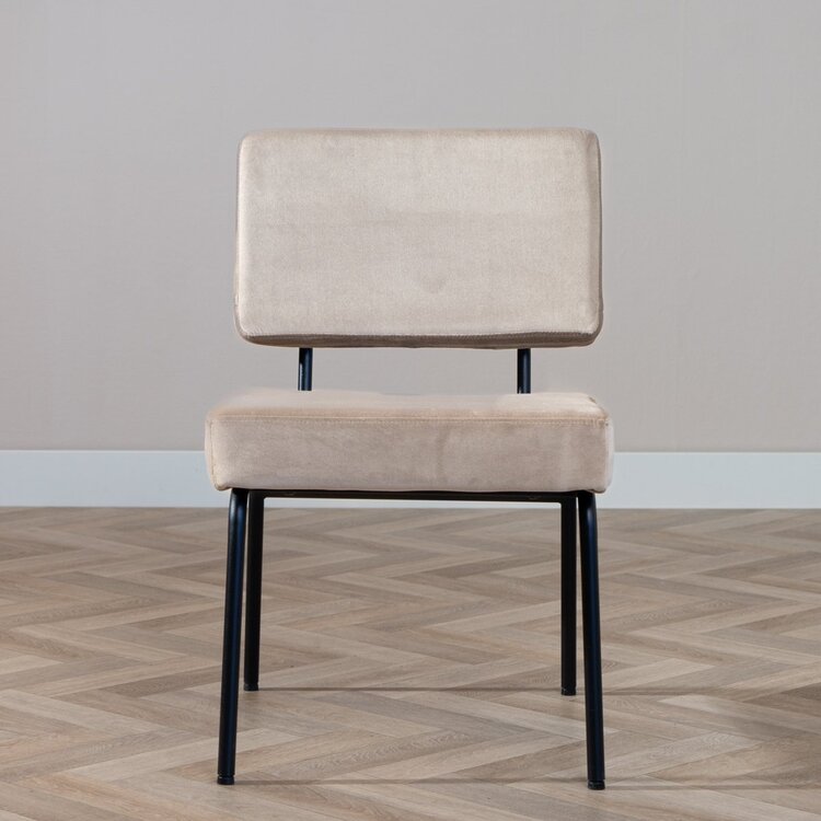 Esszimmerstuhl Espen Samt taupe