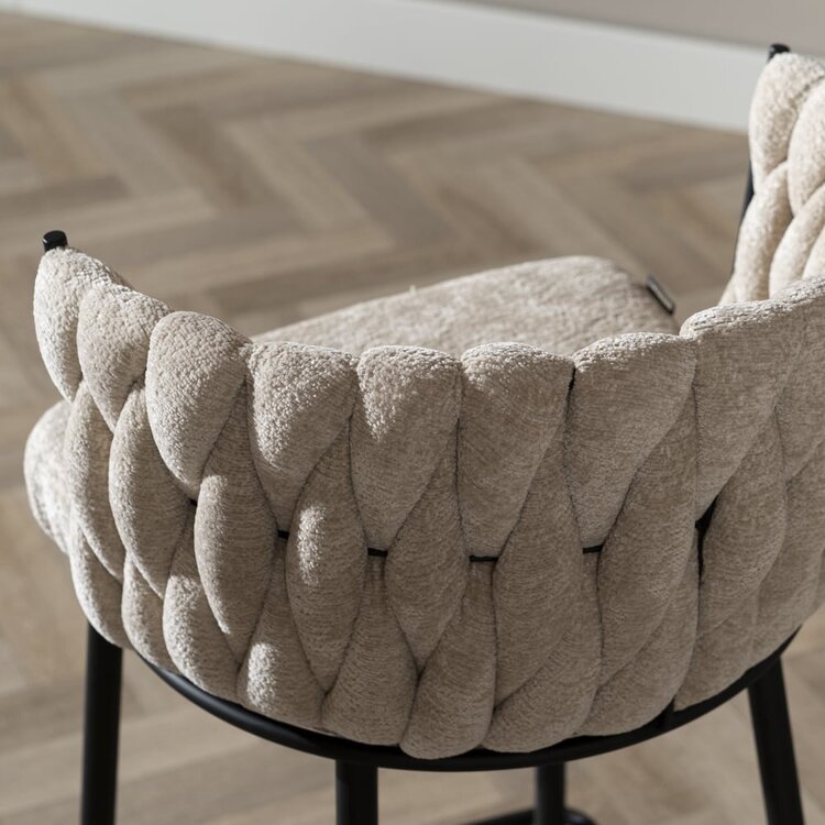 Esszimmerstuhl River Chenille beige