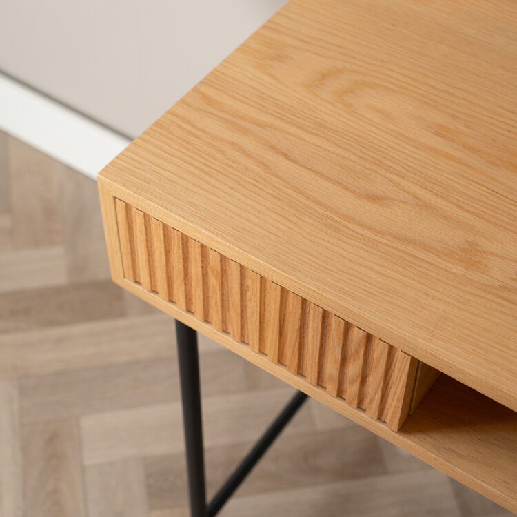 Schreibtisch Maury Eiche hell 120x55x77 cm