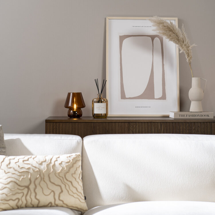 Sideboard Haley Eiche dunkel 160x45x74 cm