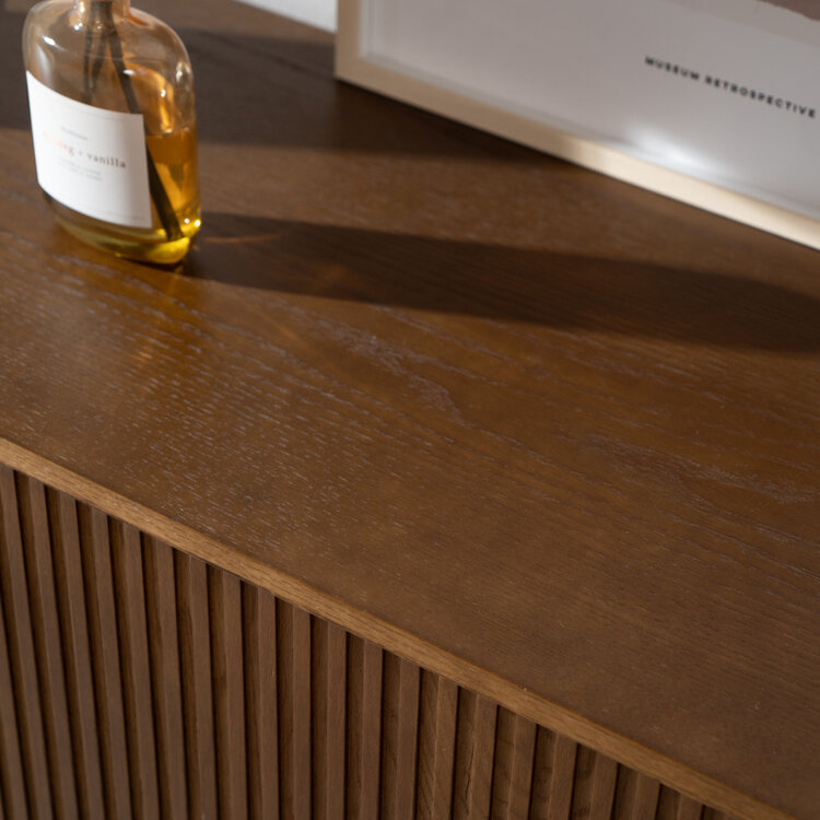 Sideboard Haley Eiche dunkel 160x45x74 cm