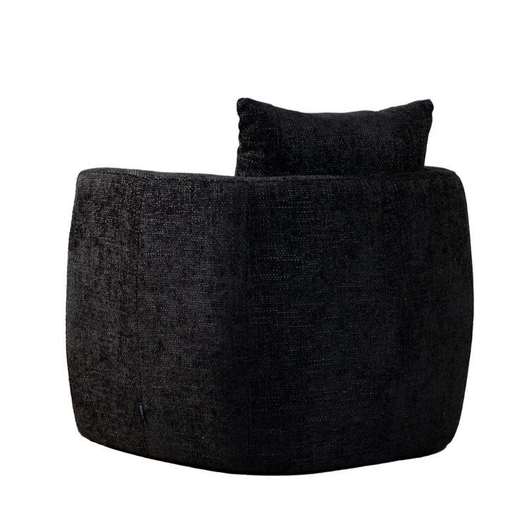 Sessel Ruby Chenille schwarz