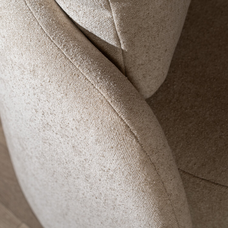 Sessel Cali Chenille beige