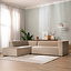 Ecksofa Memphis Samt beige links