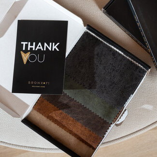 Eco-Leder Stoffmuster-Set Essenza