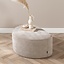 Hocker Neso halbrund taupe