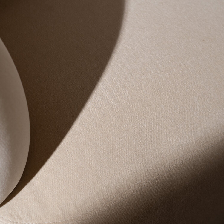 Sessel Palermo Samt beige