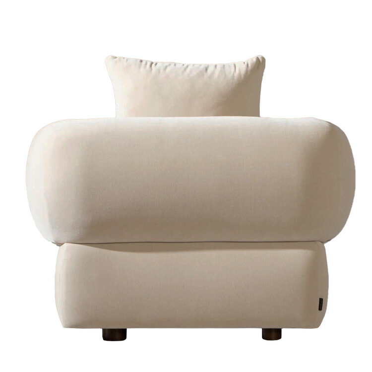 Sessel Palermo Samt beige