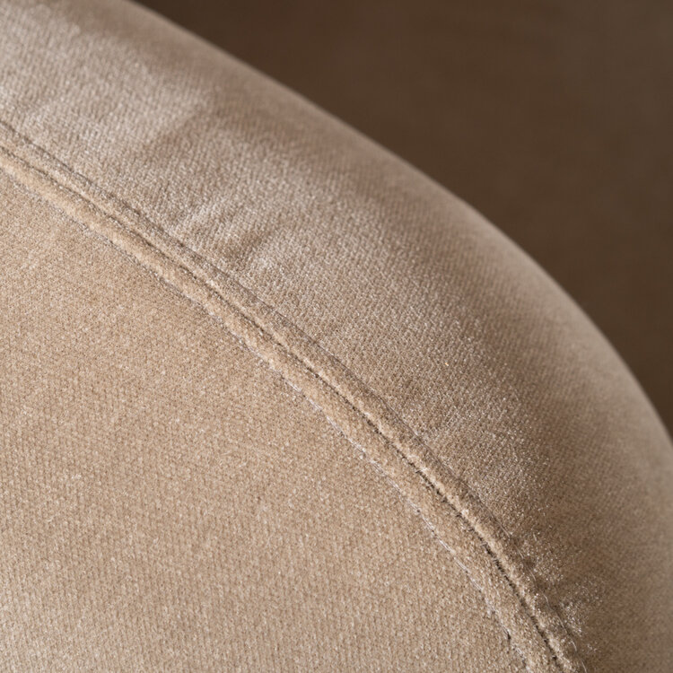 Sessel Palermo Samt taupe