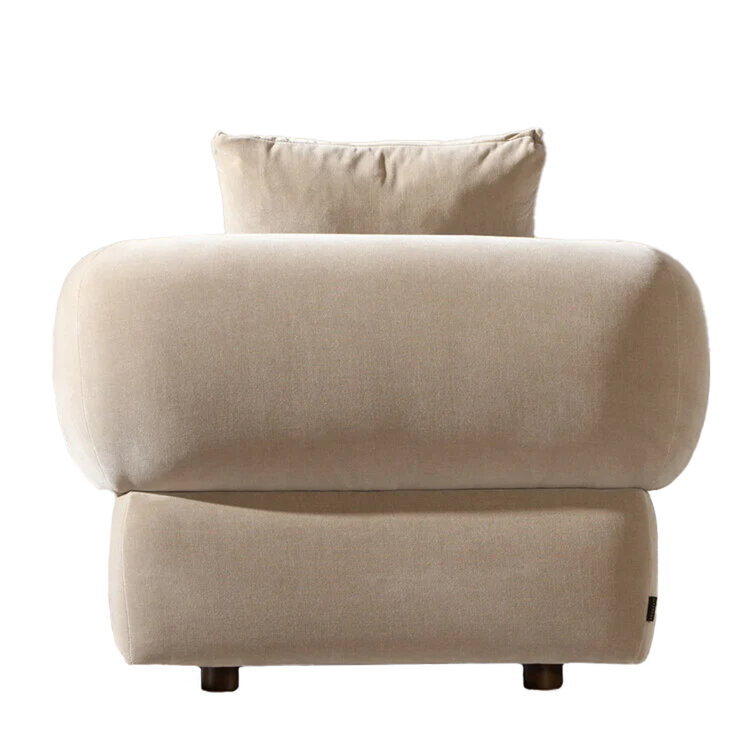 Sessel Palermo Samt taupe