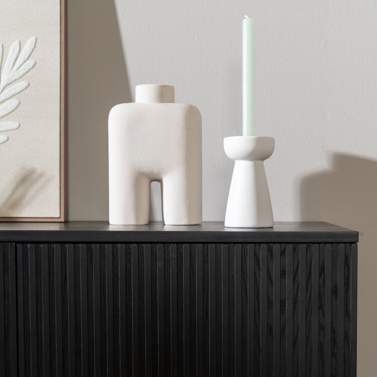 Sideboard Haley schwarz 160x45x74 cm