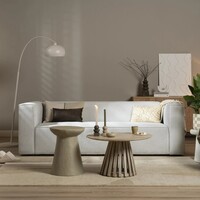 Sofa 3-Sitzer Memphis Stoff off white