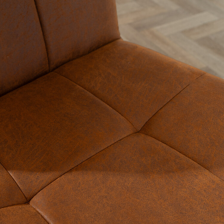 Ledersessel Eevi cognac drehbar