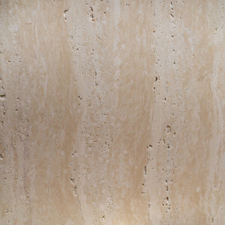 Couchtisch/Element Ace Travertin 75 x 75 x 40 cm