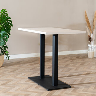 Bartisch Nils beige Melamin 140 x 80 x 109 cm