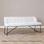 Esszimmerbank Stoff Jelle off white 155 cm