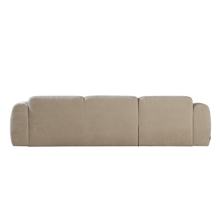 Ecksofa Maine Chenille beige links