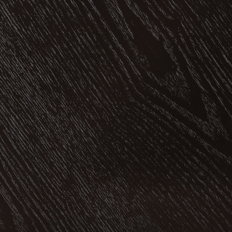 Couchtisch Rio rund Ø 58 cm Eiche schwarz