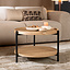 Couchtisch Rio rund Ø 58 cm Eiche hell