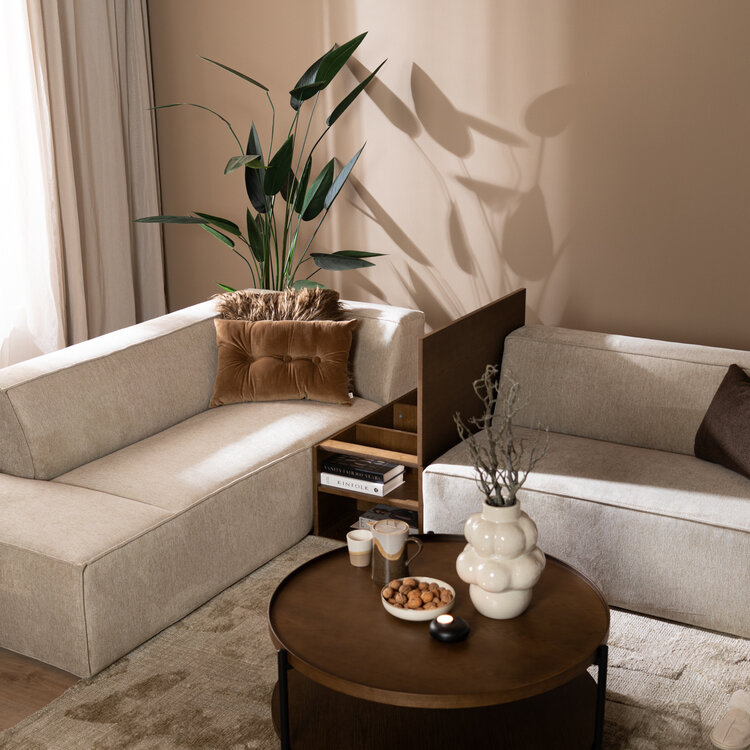 Beistelltisch Jaxx 88 x 46 cm Eiche dunkel