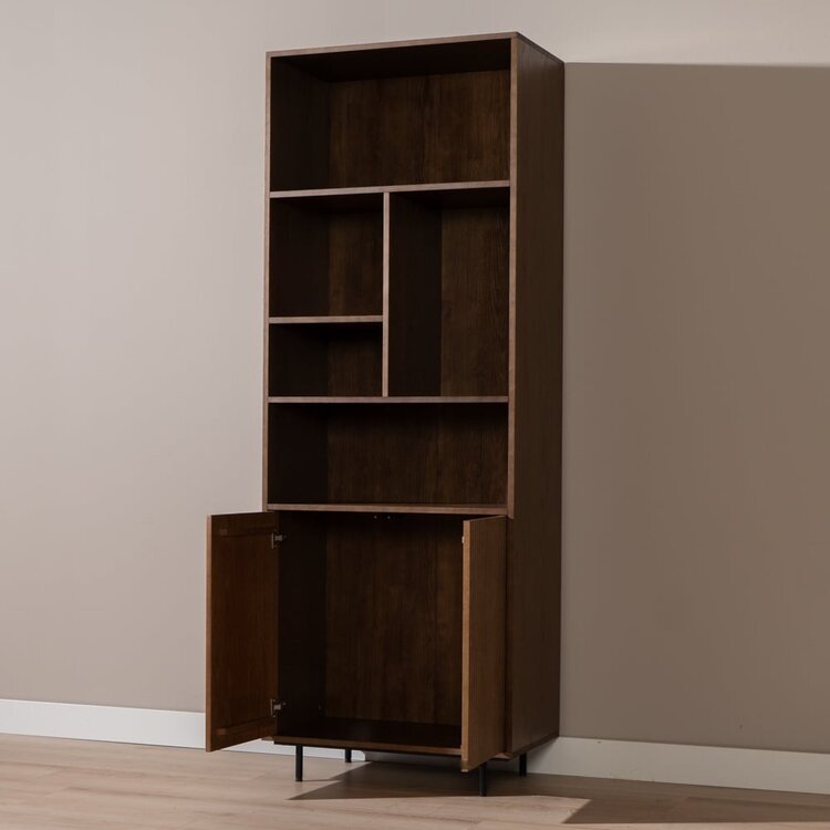 Schrank Bradley Eiche dunkel 220 cm