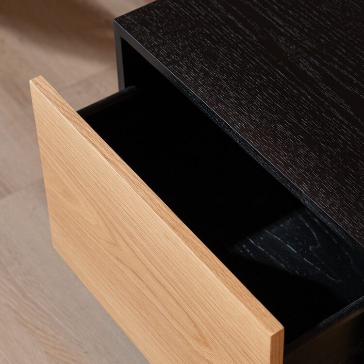 TV-Schrank Thomas schwarz weiß 180 cm