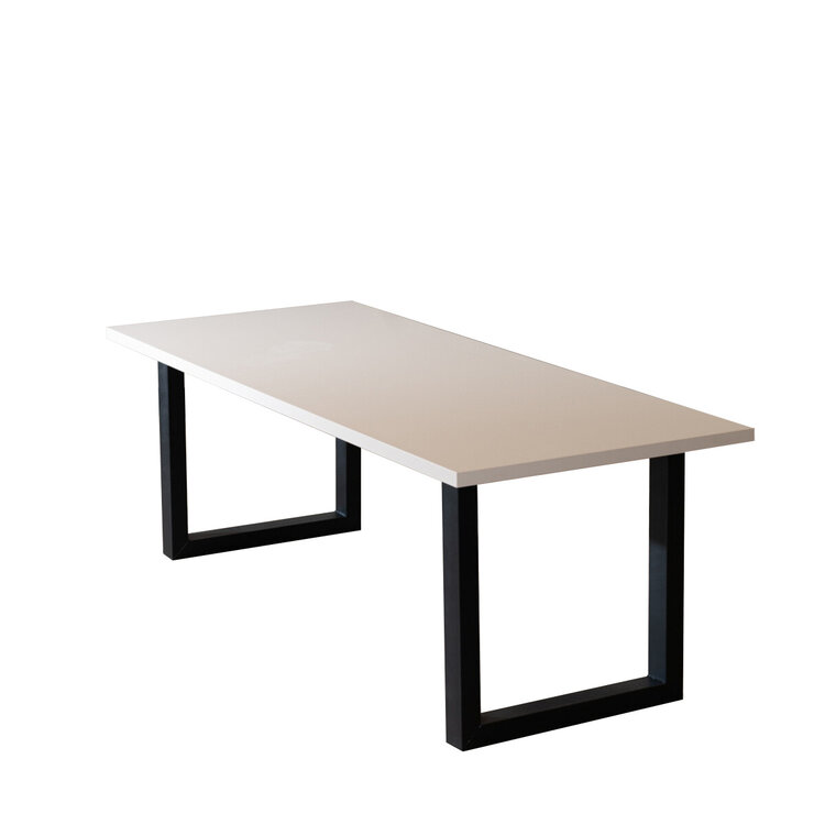 Esstisch Alec beige Melamin 220 x 90 cm