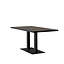 Esstisch Nils schwarz Melamin 160 x 80 cm