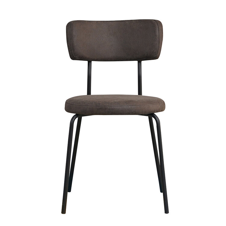 Esszimmerstuhl Lyon Eco-Leder anthrazit