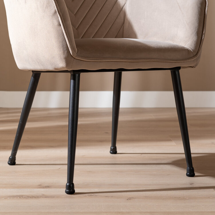 Filzgleiter 4er Set schwarz Ø19-25 mm