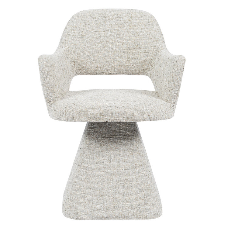 Esszimmerstuhl Josh drehbar Chenille taupe