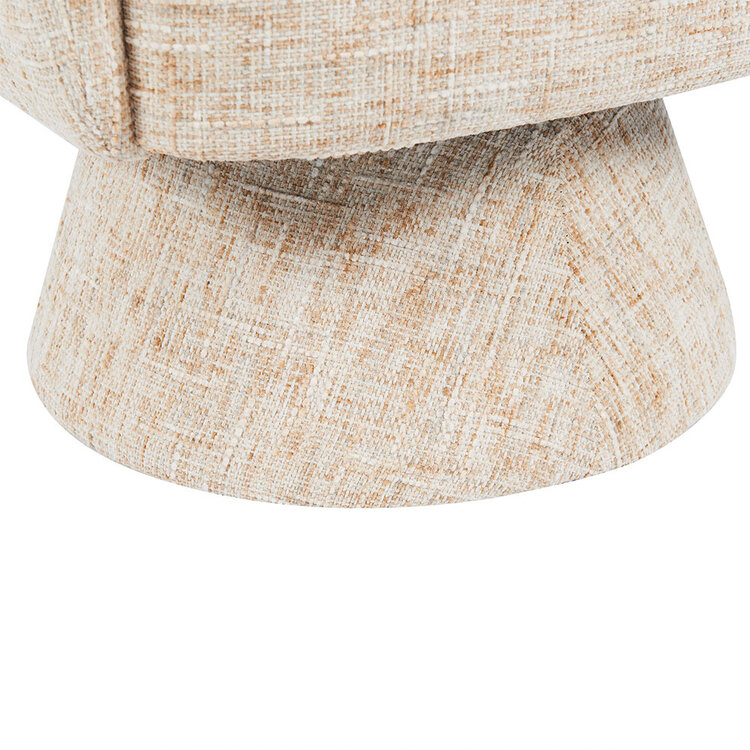 Sessel Josh drehbar Chenille beige