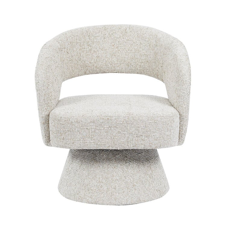 Sessel Josh drehbar Chenille taupe