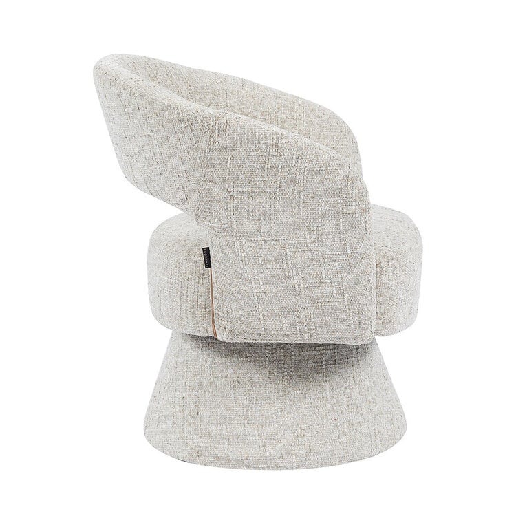 Sessel Josh drehbar Chenille taupe