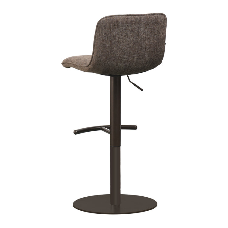 Barhocker Samt Jack braun 60-82 cm