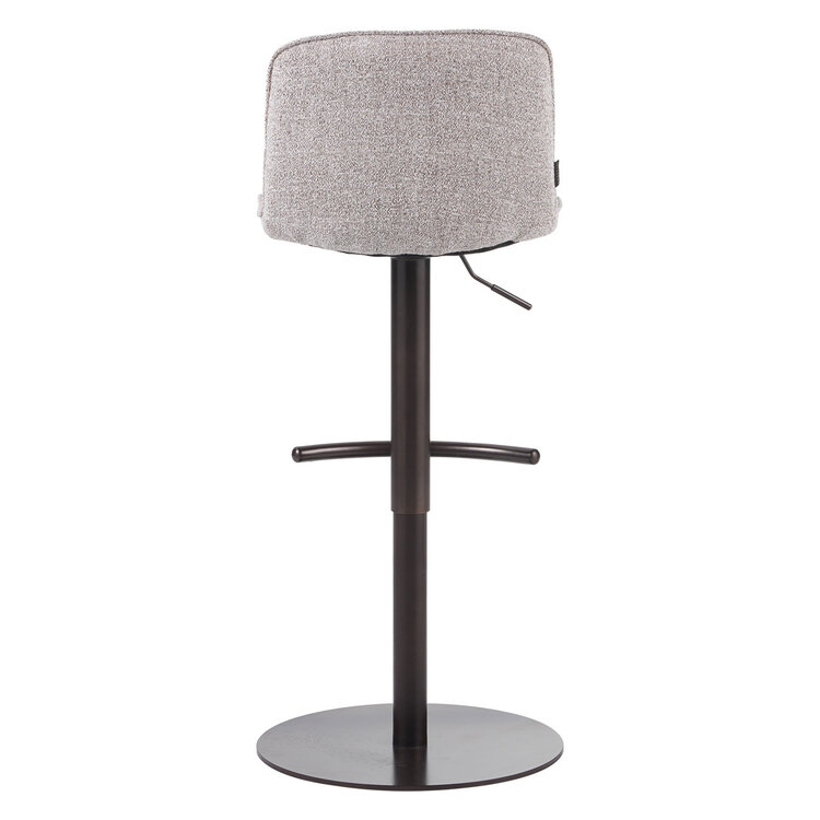 Barhocker Jack Stoff off white/braun 60-82cm