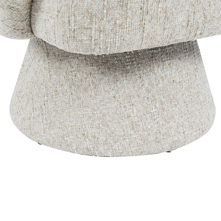 Sessel Lenn drehbar Chenille taupe