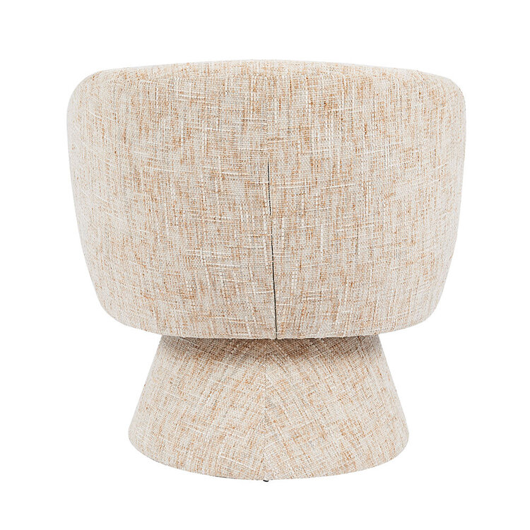 Sessel Lenn drehbar Chenille beige