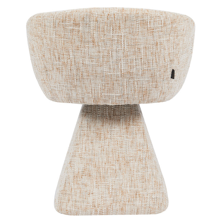 Esszimmerstuhl Lenn drehbar Chenille beige