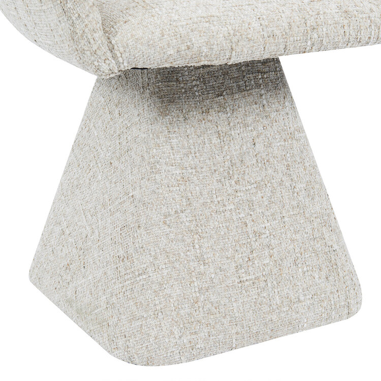 Esszimmerstuhl Lenn drehbar Chenille taupe