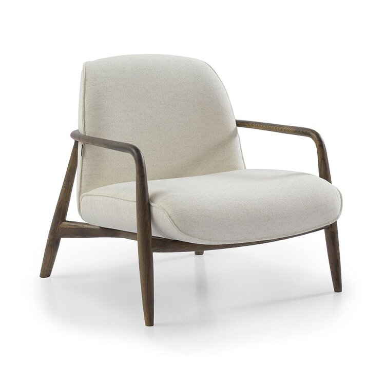 Sessel Vidar Leinen Off white