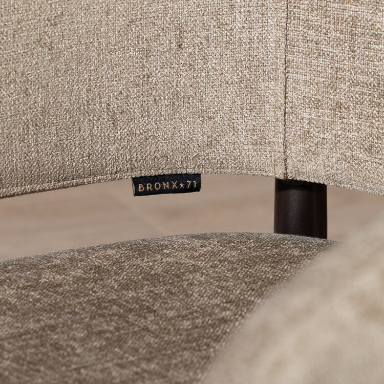 Esszimmerstuhl Bret Samt taupe