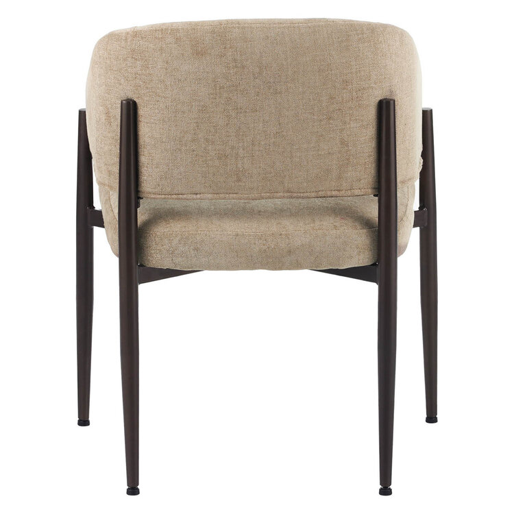 Esszimmerstuhl Bret Samt taupe