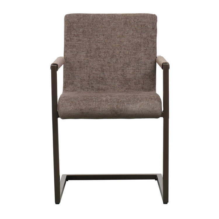 Esszimmerstuhl Lio Samt braun