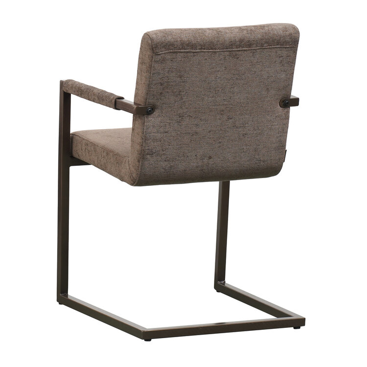 Esszimmerstuhl Lio Samt braun