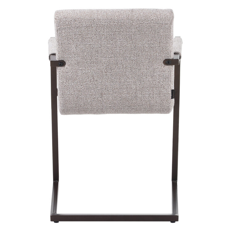 Esszimmerstuhl Lio Stoff off white/braun