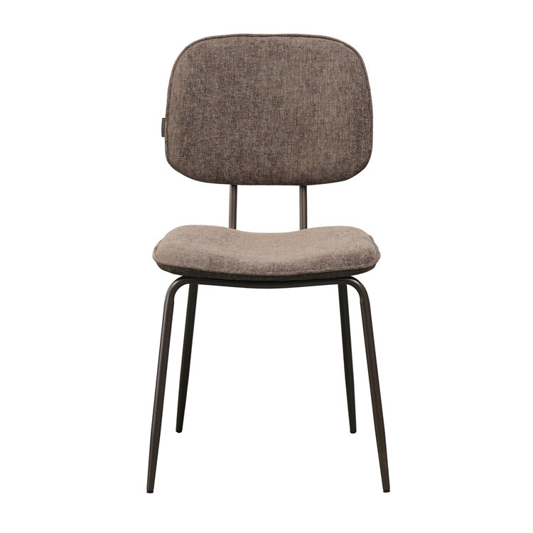 Esszimmerstuhl Samt Javi braun