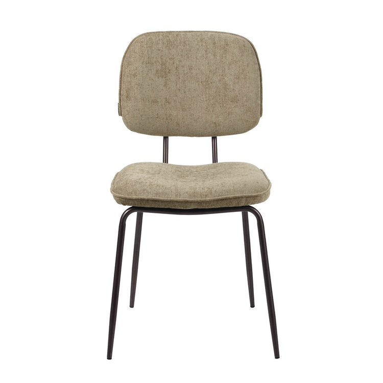 Esszimmerstuhl Samt Javi taupe