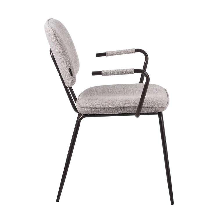 Esszimmerstuhl Jethro off white/braun