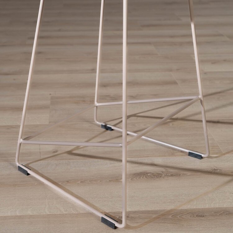 Skandinavischer Barhocker Ellen taupe 66 cm